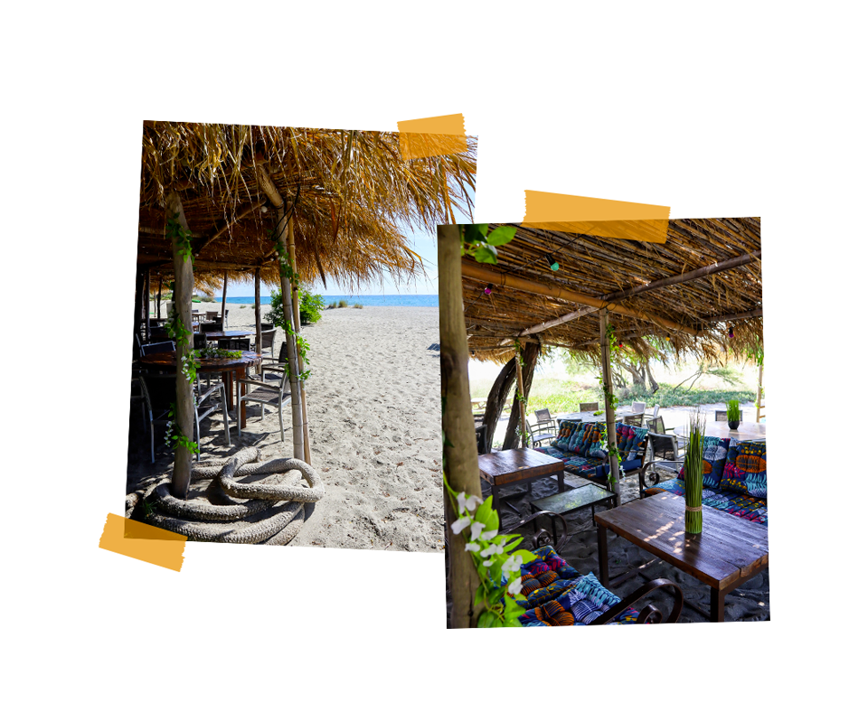 A Siesta Paillotte - CANALE-DI-VERDE - Restaurant Santa Lucia di Moriani - bien manger CANALE-DI-VERDE