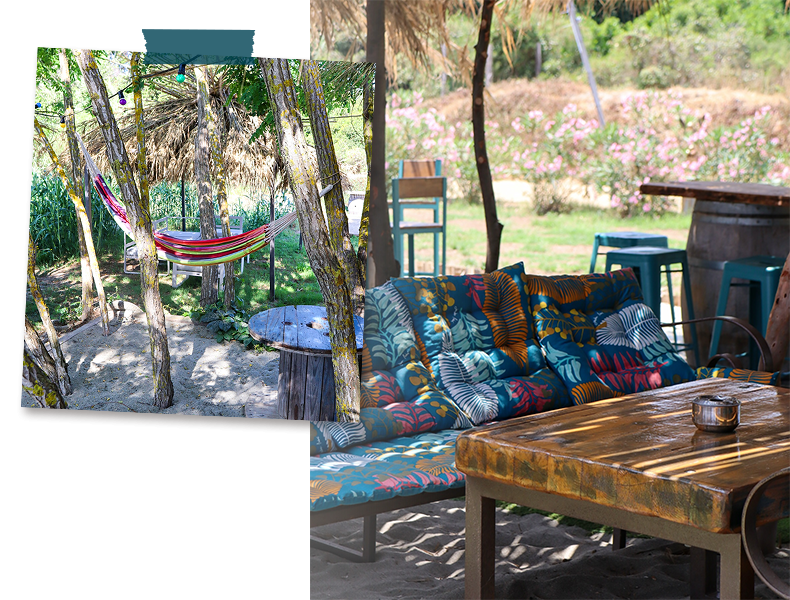 Notre restaurant - A Siesta Paillotte - restaurant CANALE-DI-VERDE - Paillotte Corse - restaurant a faire CANALE-DI-VERDE