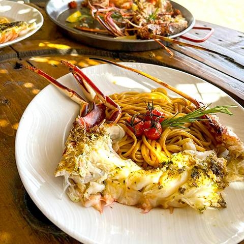 A Siesta Paillotte - CANALE-DI-VERDE - Restaurant Santa Lucia di Moriani - Soirée Corse