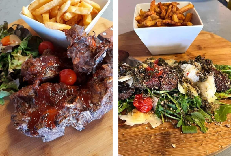 Notre cuisine - A Siesta Paillotte - restaurant CANALE-DI-VERDE - Restaurant plage Corse - Restaurant plage Corse